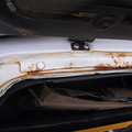 Rear Roof Panel - Prior to Replacement