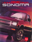 1992 Sonoma Brochure
