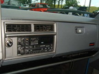 The rest of the dash with factory radio.