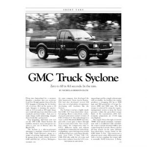 Read more about the article Zero to 60 in 4.6 Seconds. In the Rain.