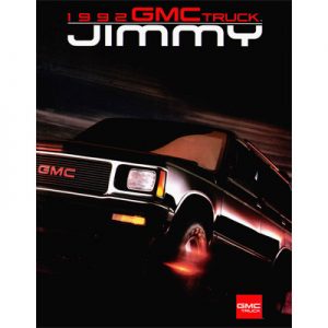 Read more about the article 1992 Jimmy/Typhoon Brochure