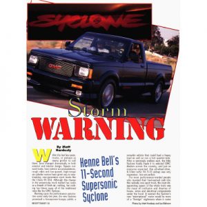 Read more about the article Storm Warning – Kenne Bell’s 11-Second Supersonic Syclone