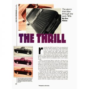 Read more about the article The Thrill