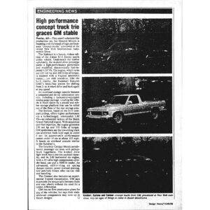 Read more about the article High performance concept truck trio graces GM stable