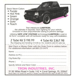 Read more about the article Tron Industries, Inc